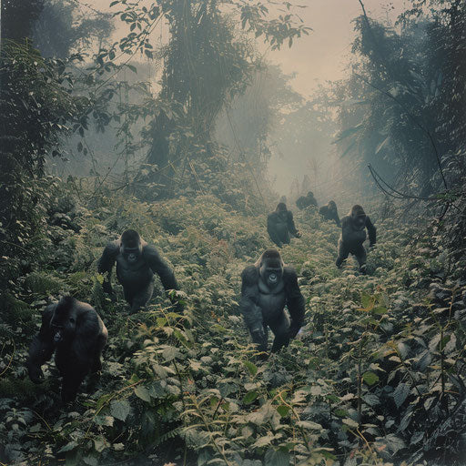 Western Lowland Gorilla Habitat: Dynamic Wallpapers for Every Device