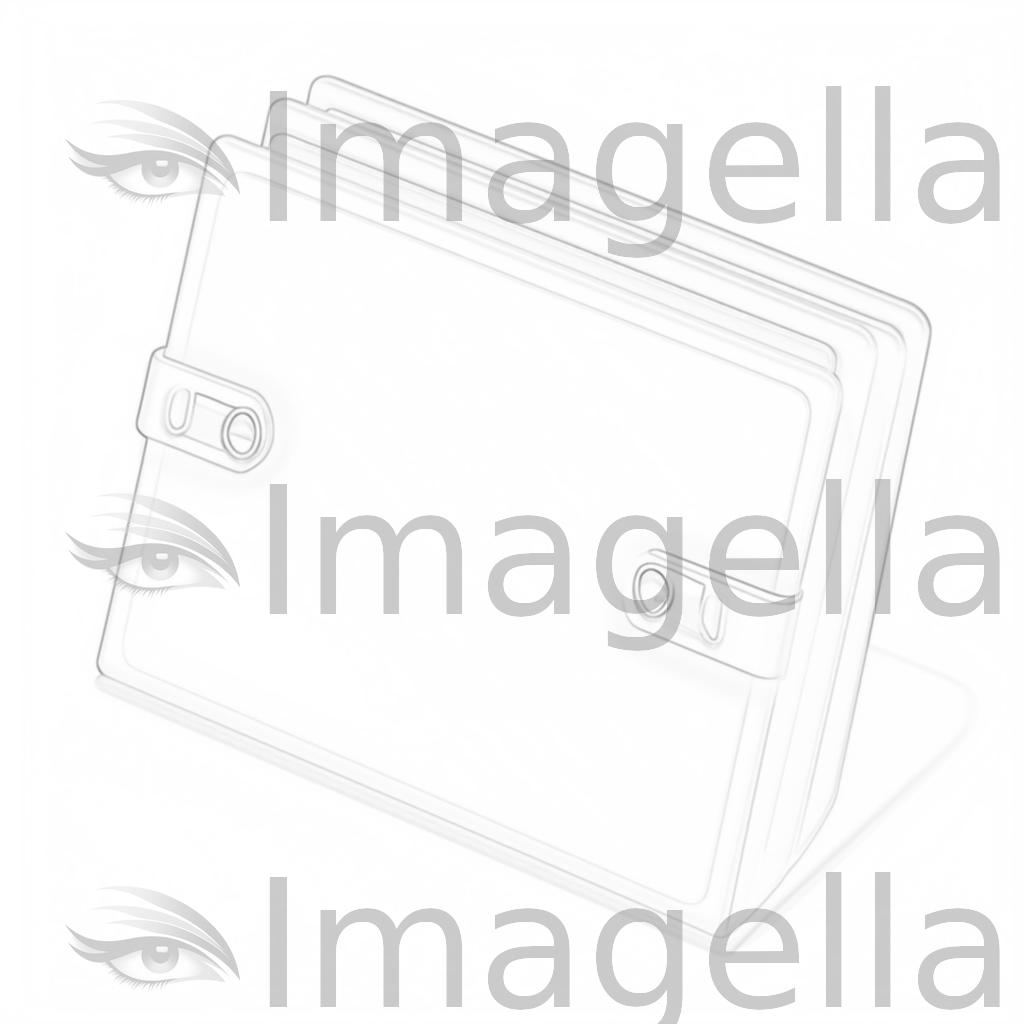 Folder Clipart in Minimalist Art Style: 4K Vector & SVG