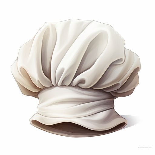 Chef Hat Clipart in Chiaroscuro Art Style: Vector & 4K