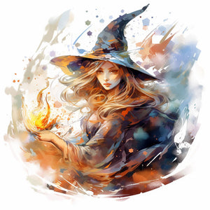 4K Magic Clipart in Oil Painting Style: Vector & SVG