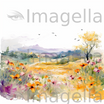 Border Png Clipart in Impressionistic Art Style: 4K Vector Clipart