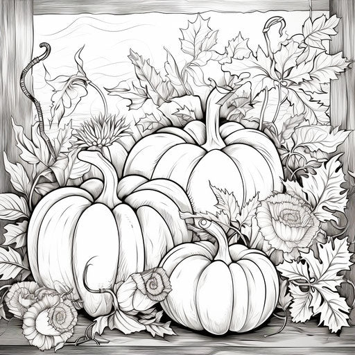 Discover Pumpkin Coloring Pages - Creative Fun Awaits