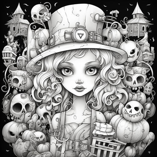 Child-Friendly Halloween Coloring Pages - Learn & Grow