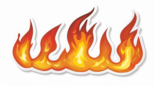 Customize Merch with High-Quality Fire Emoji