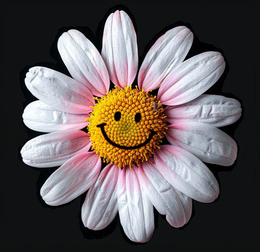 Expressive Pink Smiley Face for Social Media Engagement