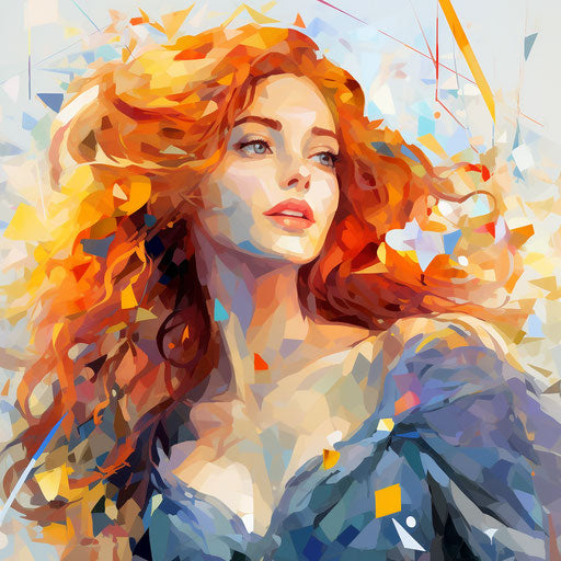Brave Clipart in Impressionistic Art Style Artwork: Vector, PNG, 4K