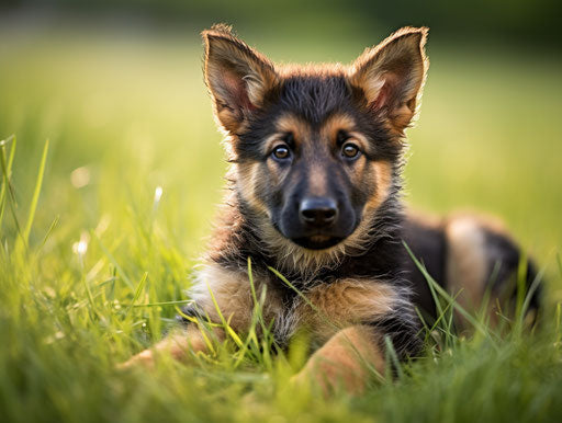 Tiny Tails: Adorable Pictures Of German Sheperd Dogs Moments
