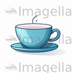 Cup Clipart in Minimalist Art Style: HD Vector & 4K