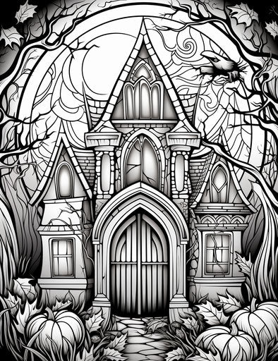 Enjoy Halloween Coloring Pages - Creative Leisure Time