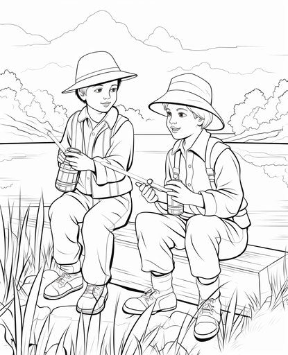 Create with Summer Coloring Pages - Art & Craft