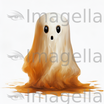Boo Clipart in Oil Painting Style: 4K & Vector