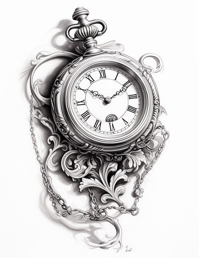 Timeless Ink: The Clock Tattoo