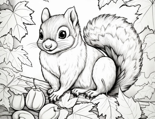 Brain-Boosting Fall Coloring Pages - Smart Play