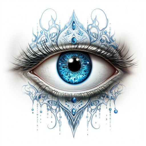 Evil Eye Tattoo - Artistic Protection and Enchantment