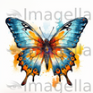 Butterfly Clipart in Oil Painting Style: 4K Vector & SVG