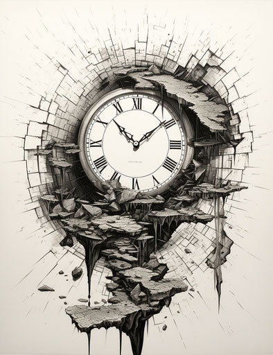 Clock Tattoo - Embrace the Time