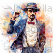 Wow Clipart in Impressionistic Art Style: 4K & SVG