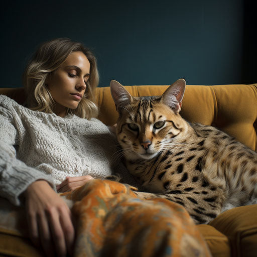 Serval Cat: Cats in Their Cozy Corners