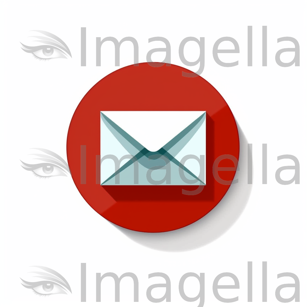 Mail Clipart in Minimalist Art Style Artwork: 4K Vector & SVG