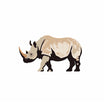 Rhino Clipart in Minimalist Art Style: Vector & 4K
