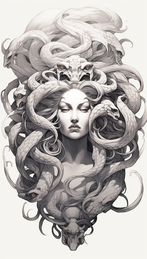Medusa Tattoo - Mesmerizing Artwork