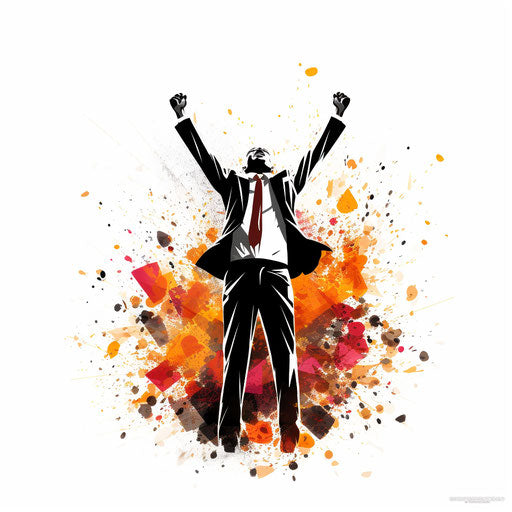 Success Clipart: 4K & Vector in Chiaroscuro Art Style