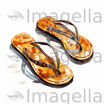 4K Vector Flip Flop Clipart in Oil Painting Style