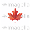 Maple Leaf Clipart in Minimalist Art Style: 4K & SVG