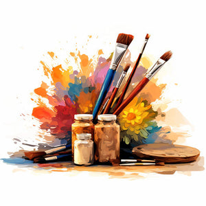 Craft Clipart: 4K & Vector in Impressionistic Art Style