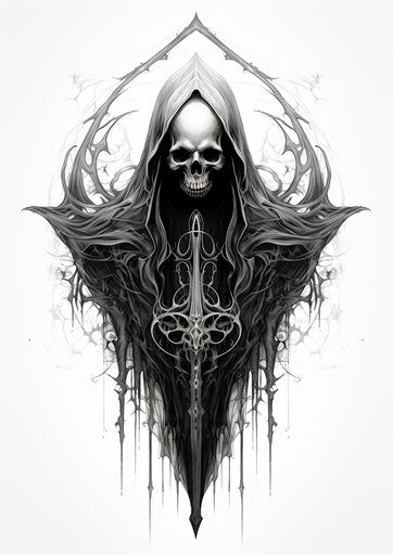 Prison Life Reaper Of Death Tattoo
