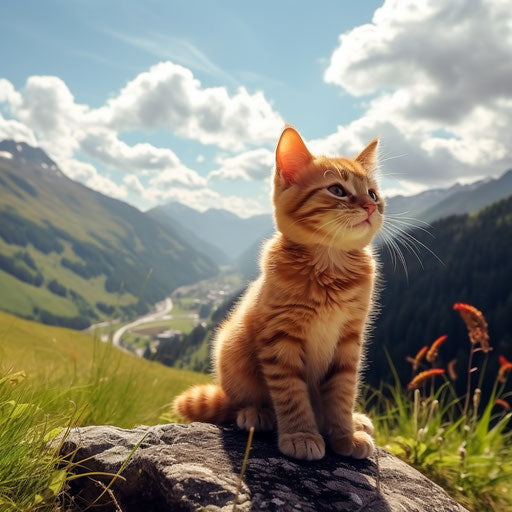 Ginger Cat: Cats in Their Cozy Corners