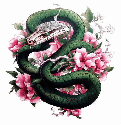 Exquisite Snake Tattoo Artwork