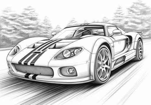 Unleash Creativity with Car Coloring Pages