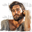Male Clipart in Oil Painting Style: 4K & Vector