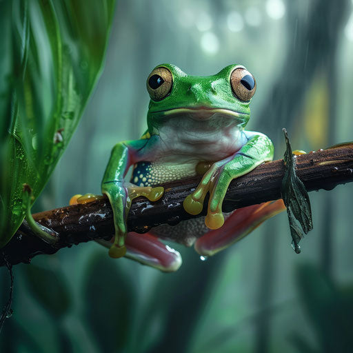 Frog Images: Wellness Retreat Brochures