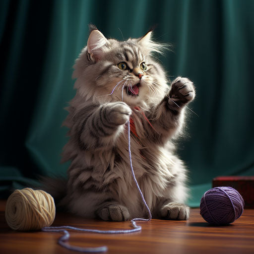 Siberian Cat: Playful Paws and Curious Eyes