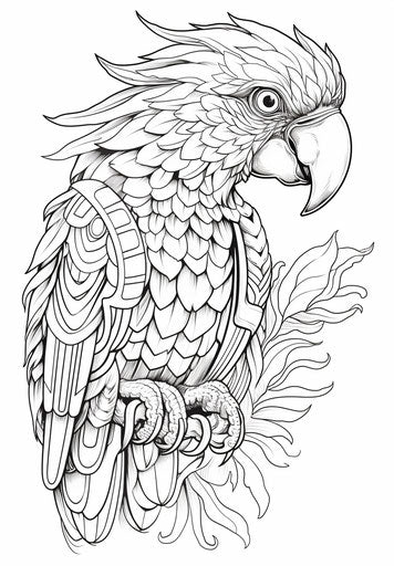 Bird Coloring Pages - Build Essential Skills – IMAGELLA