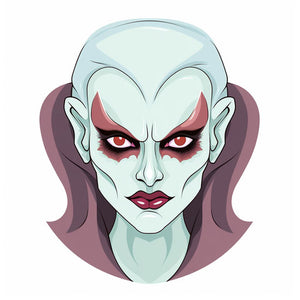 4K Vector Vampire Clipart in Pastel Colors Art Style