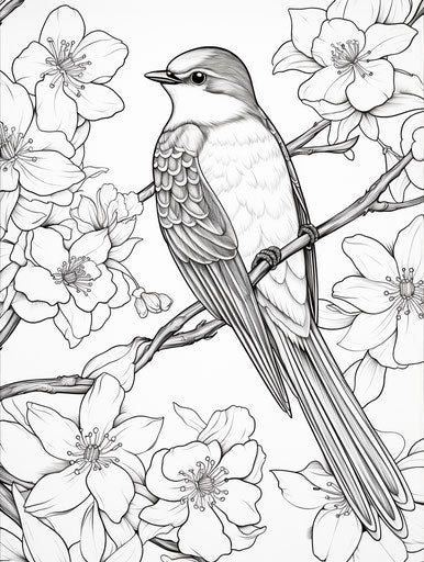 Fun Bird Coloring Pages - Enhance Dexterity