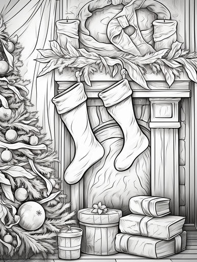 Christmas Coloring Pages - Build Essential Skills