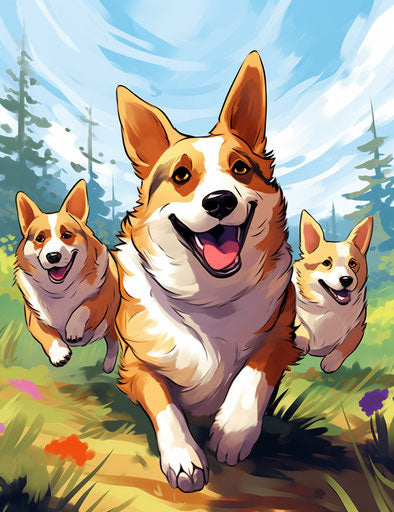 Whimsical Corgi Pictures - A Gallery of Smiles