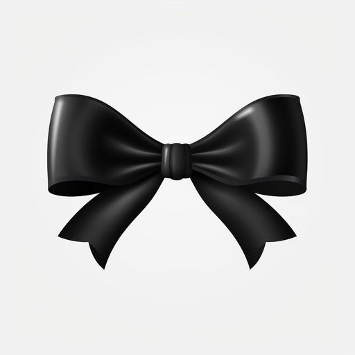 Vector & 4K Bow Clipart in Minimalist Art Style